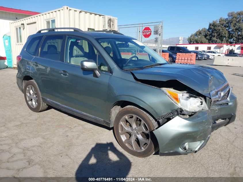 2015 Subaru Forester 2.5I Touring VIN: JF2SJAUC8FH436624 Lot: 40776491