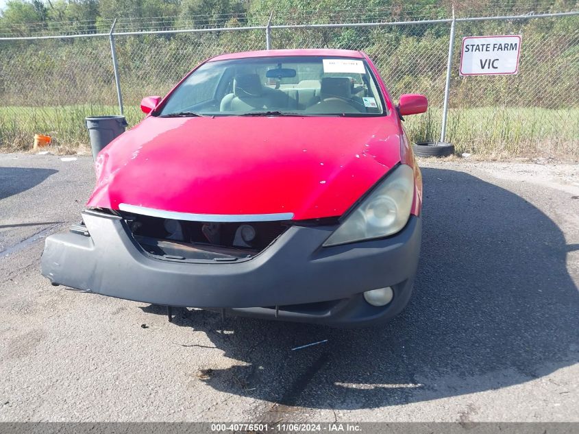 2005 Toyota Camry Solara Se VIN: 4T1CE38P05U962697 Lot: 40776501