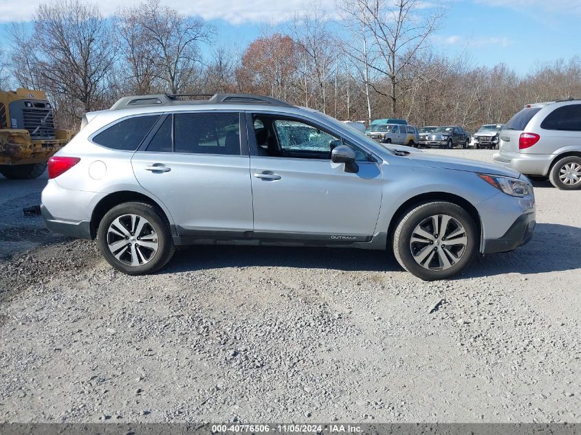 2018 Subaru Outback 2.5I Limited VIN: 4S4BSANC9J3323048 Lot: 40776506