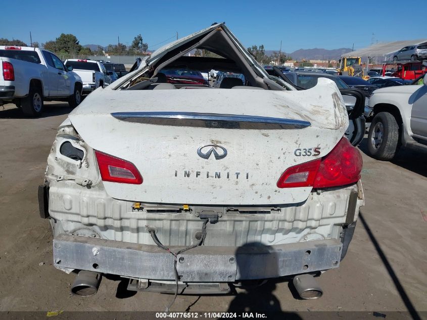 2008 Infiniti G35 Journey VIN: JNKBV61E08M206848 Lot: 40776512