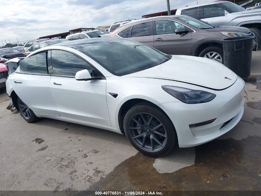 2023 Tesla Model 3 Rear-Wheel Drive VIN: 5YJ3E1EAXPF568063 Lot: 40776531