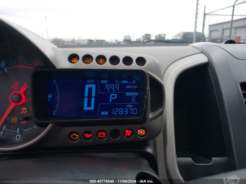 2015 Chevrolet Sonic Lt VIN: 1G1JC5SG8F4174797 Lot: 40776548