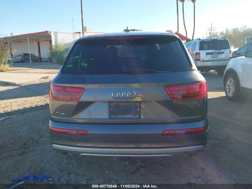 2019 Audi Q7 55 Premium VIN: WA1VAAF70KD004536 Lot: 40776549