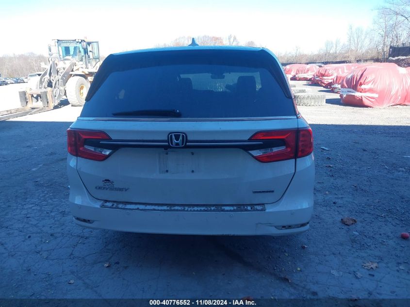 2022 Honda Odyssey Touring VIN: 5FNRL6H85NB058948 Lot: 40776552