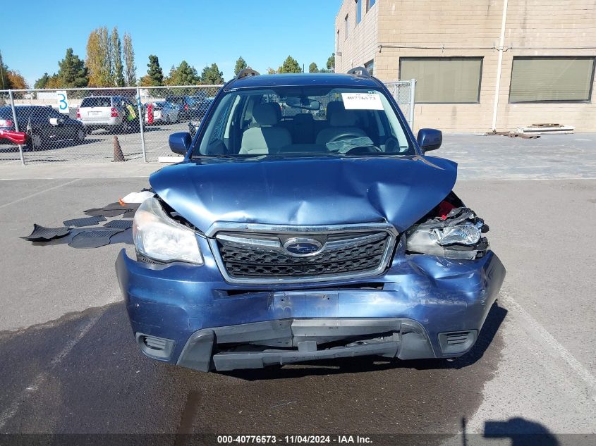 2014 Subaru Forester 2.5I Premium VIN: JF2SJAGC4EH513127 Lot: 40776573