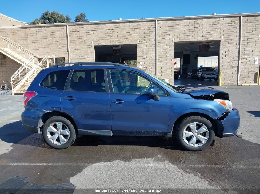 2014 Subaru Forester 2.5I Premium VIN: JF2SJAGC4EH513127 Lot: 40776573