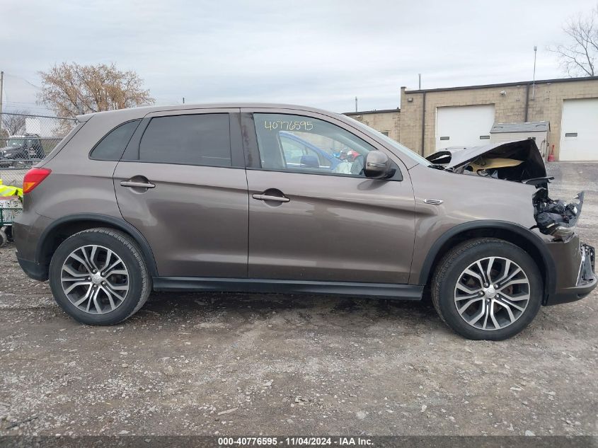 2019 Mitsubishi Outlander Sport 2.0 Es VIN: JA4AR3AU6KU035208 Lot: 40776595