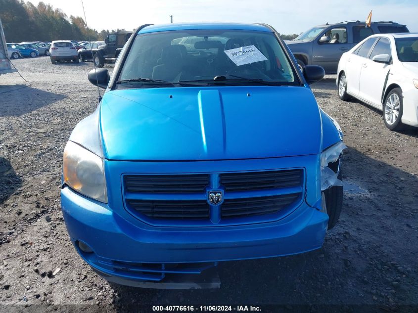 2009 Dodge Caliber Sxt VIN: 1B3HB48A89D107855 Lot: 40776616