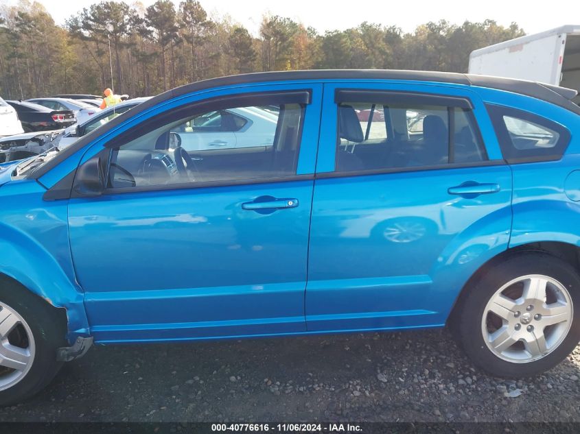 2009 Dodge Caliber Sxt VIN: 1B3HB48A89D107855 Lot: 40776616