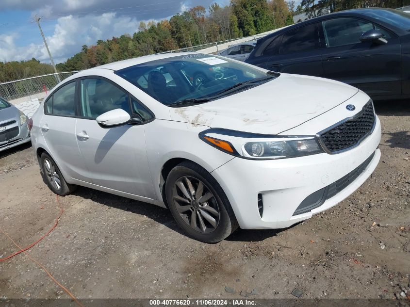 2017 Kia Forte Lx VIN: 3KPFL4A72HE022184 Lot: 40776620