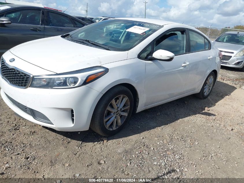 2017 Kia Forte Lx VIN: 3KPFL4A72HE022184 Lot: 40776620