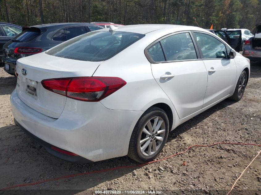 2017 Kia Forte Lx VIN: 3KPFL4A72HE022184 Lot: 40776620