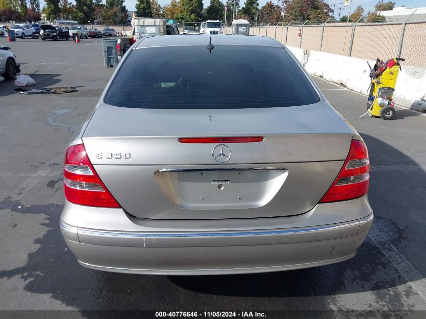 2006 Mercedes-Benz E 350 VIN: WDBUF56J56A818760 Lot: 40776646