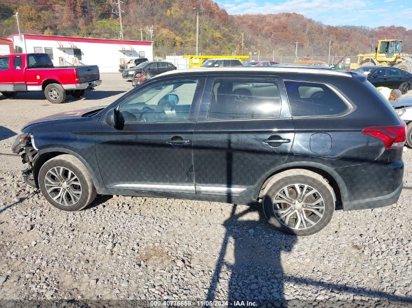 2016 Mitsubishi Outlander Es VIN: JA4AZ3A39GZ039691 Lot: 40776658