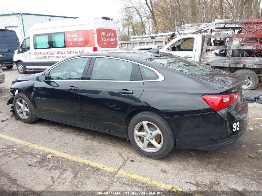 2017 Chevrolet Malibu Ls VIN: 1G1ZB5ST5HF110047 Lot: 40776660