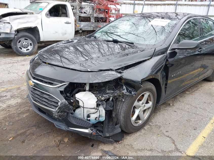 2017 Chevrolet Malibu Ls VIN: 1G1ZB5ST5HF110047 Lot: 40776660