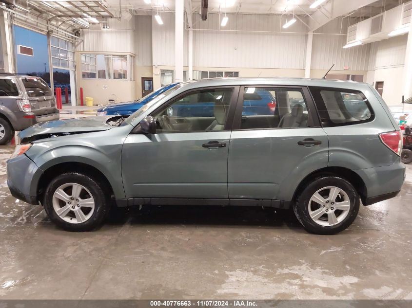 2010 Subaru Forester 2.5X VIN: JF2SH6AC3AH752468 Lot: 40776663