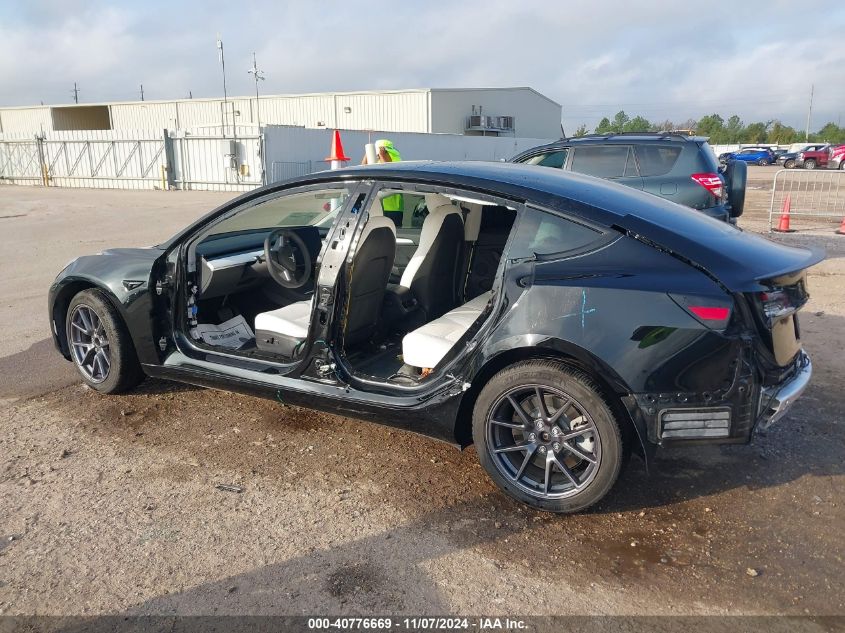 2021 Tesla Model 3 Standard Range Plus Rear-Wheel Drive VIN: 5YJ3E1EA7MF987340 Lot: 40776669