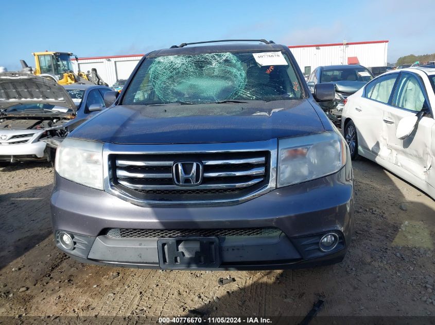 2014 Honda Pilot Ex VIN: 5FNYF3H40EB011129 Lot: 40776670