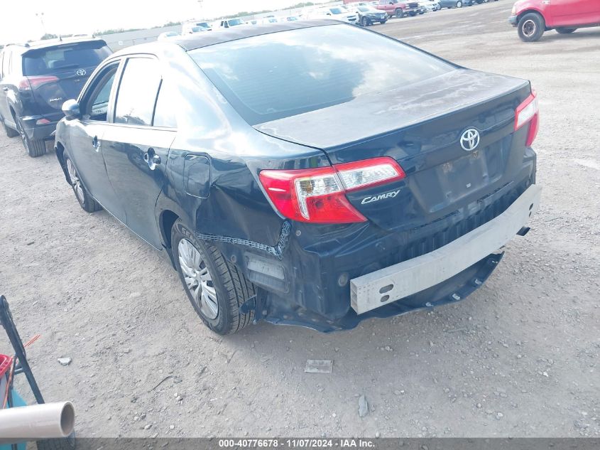 2012 Toyota Camry L VIN: 4T4BF1FK9CR216465 Lot: 40776678