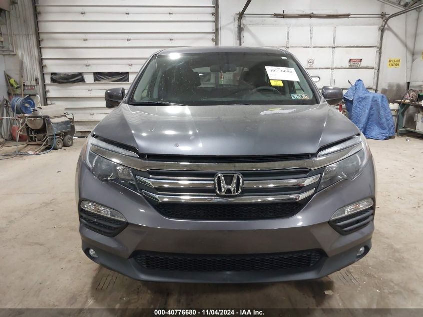 2016 Honda Pilot Ex-L VIN: 5FNYF6H50GB047299 Lot: 40776680