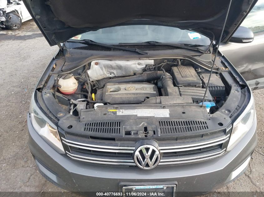 2016 VOLKSWAGEN TIGUAN S - WVGBV7AX8GW523073