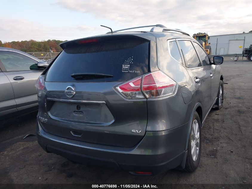 2015 Nissan Rogue Sv VIN: 5N1AT2MLXFC769099 Lot: 40776698