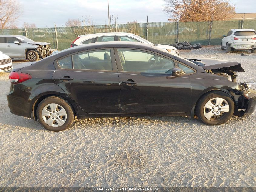 2018 Kia Forte Lx VIN: 3KPFK4A7XJE282454 Lot: 40776702