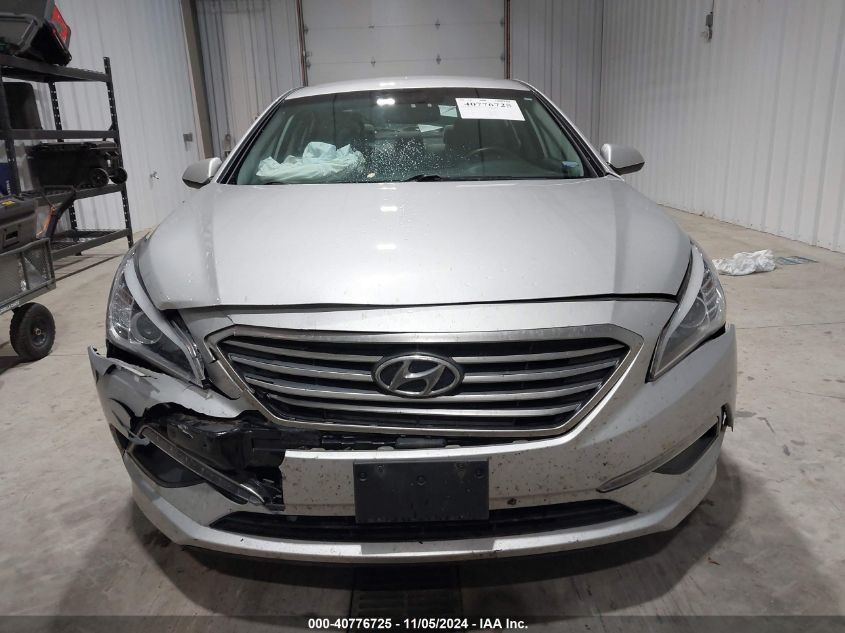 2015 Hyundai Sonata Se VIN: 5NPE24AF4FH156693 Lot: 40776725