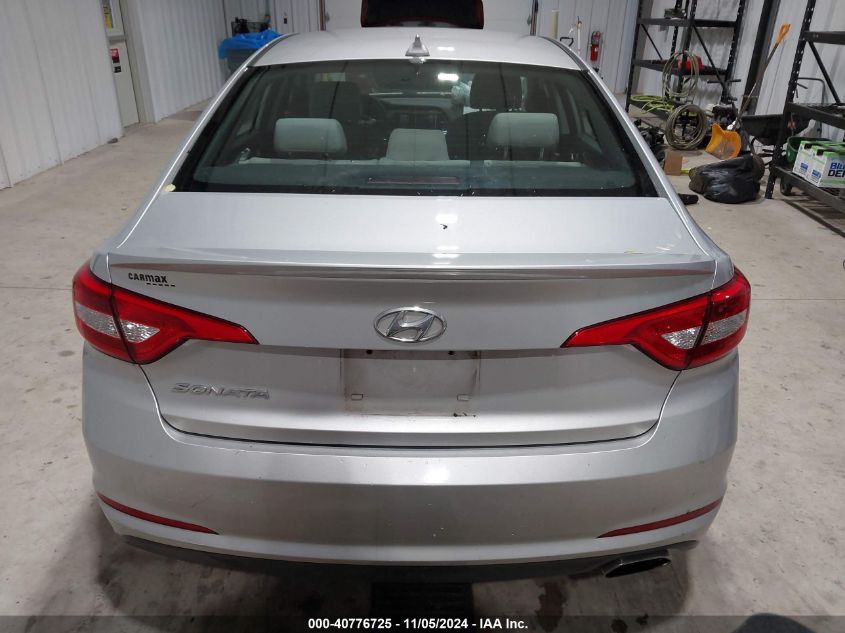 2015 Hyundai Sonata Se VIN: 5NPE24AF4FH156693 Lot: 40776725