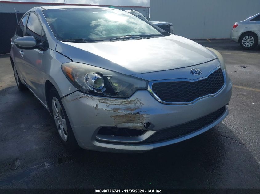 2015 Kia Forte Lx VIN: KNAFK4A69F5297986 Lot: 40776741