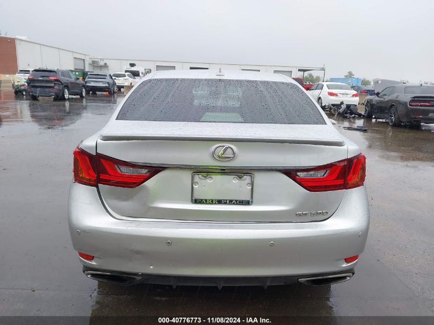 2013 Lexus Gs 350 VIN: JTHBE1BL4D5022257 Lot: 40776773