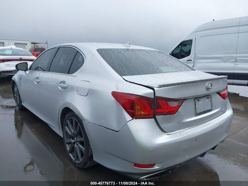 2013 Lexus Gs 350 VIN: JTHBE1BL4D5022257 Lot: 40776773