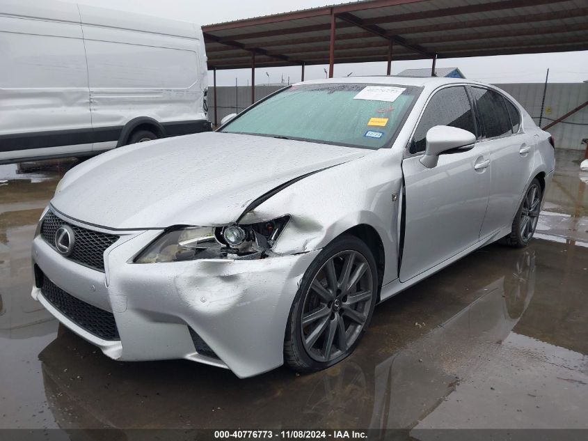 VIN JTHBE1BL4D5022257 2013 Lexus GS, 350 no.2