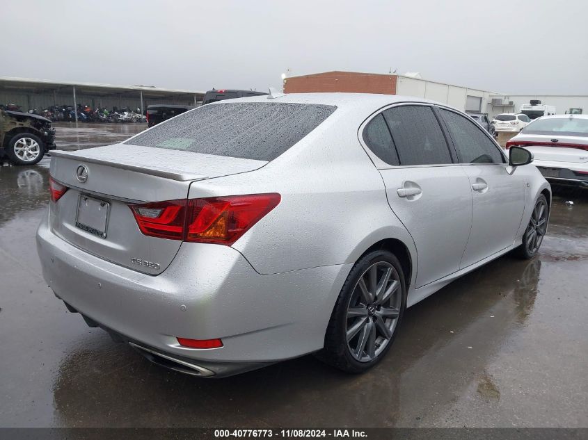 VIN JTHBE1BL4D5022257 2013 Lexus GS, 350 no.4