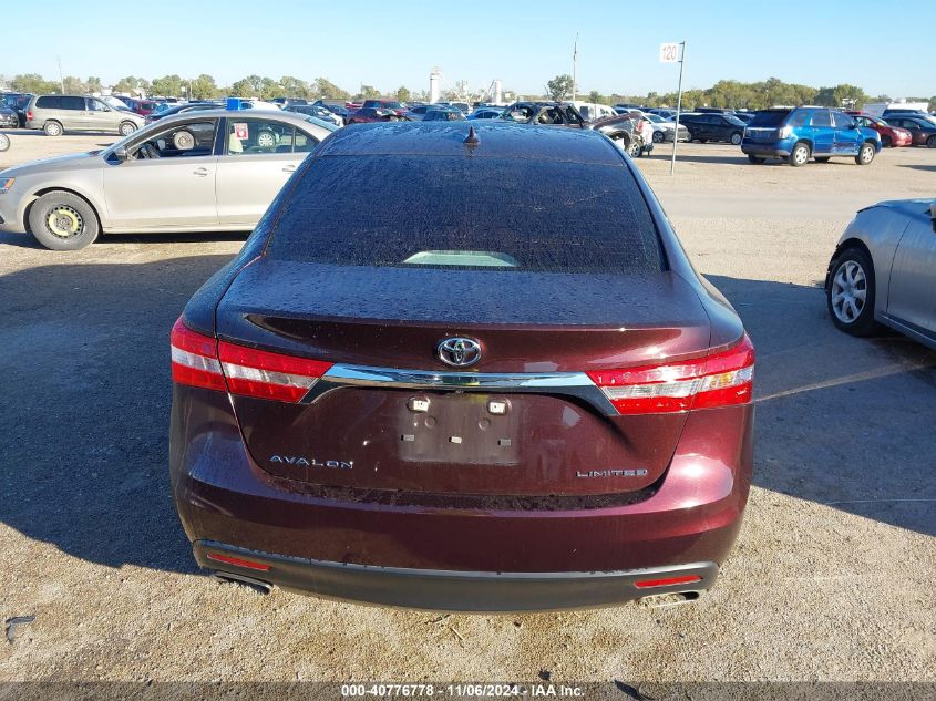 2013 Toyota Avalon Limited VIN: 4T1BK1EB2DU068426 Lot: 40776778