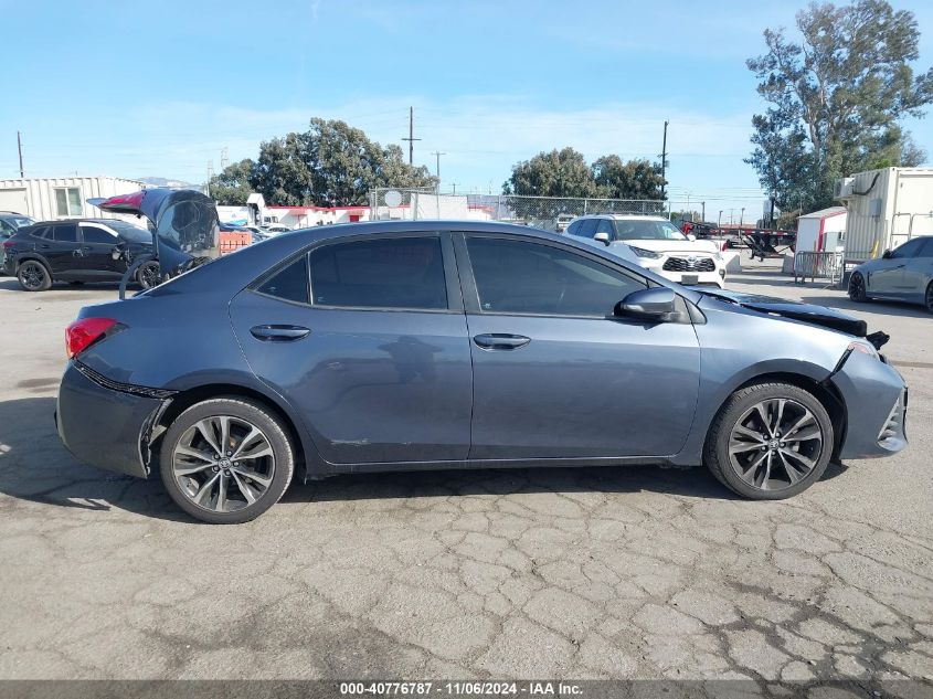 2017 Toyota Corolla Se VIN: 5YFBURHE5HP734121 Lot: 40776787