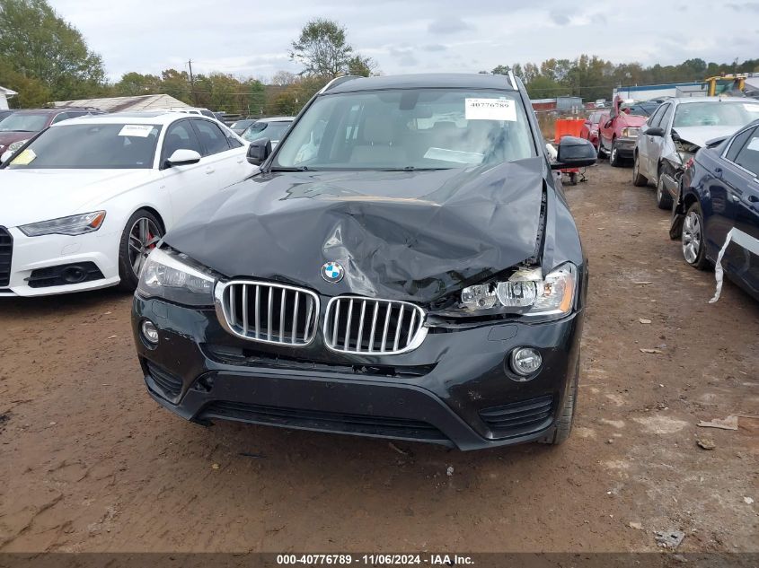 2016 BMW X3 XDRIVE28I - 5UXWX9C50G0D68496