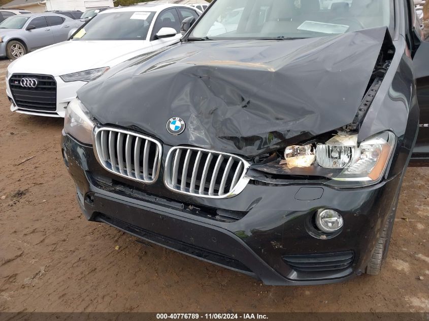 2016 BMW X3 XDRIVE28I - 5UXWX9C50G0D68496