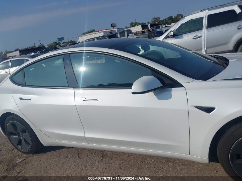 2023 Tesla Model 3 Rear-Wheel Drive VIN: 5YJ3E1EA8PF570278 Lot: 40776791