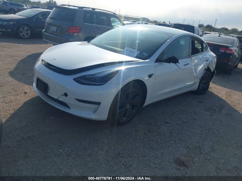 VIN 5YJ3E1EA8PF570278 2023 TESLA MODEL 3 no.2