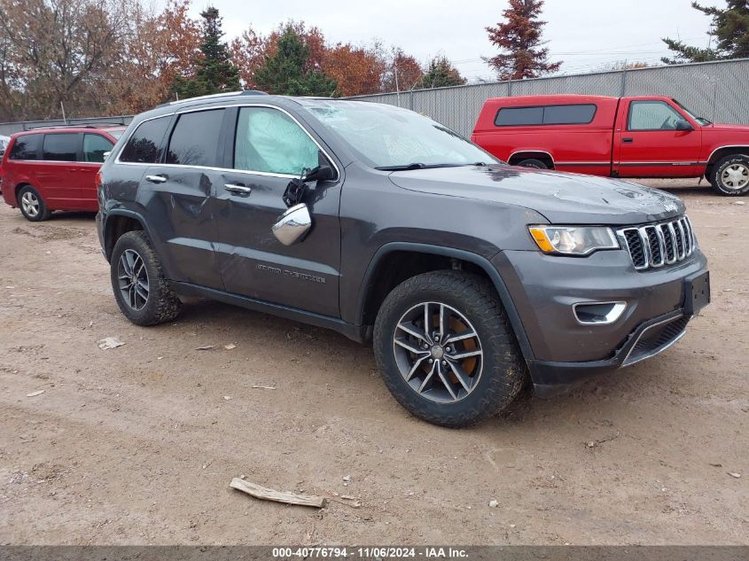 2017 Jeep Grand Cherokee Limited 4X4 VIN: 1C4RJFBT1HC768577 Lot: 40776794