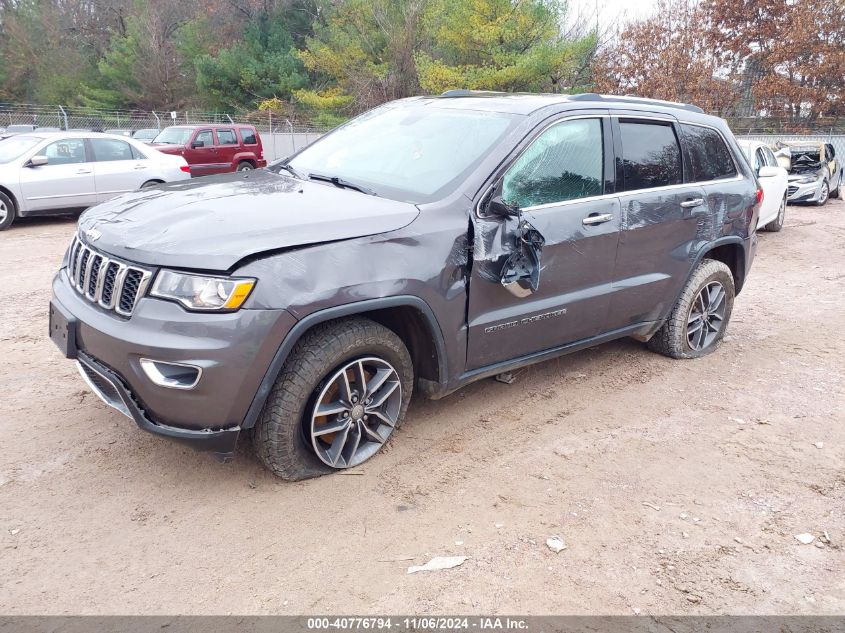 2017 Jeep Grand Cherokee Limited 4X4 VIN: 1C4RJFBT1HC768577 Lot: 40776794