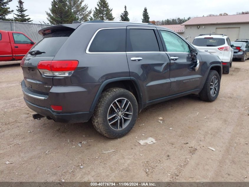 2017 Jeep Grand Cherokee Limited 4X4 VIN: 1C4RJFBT1HC768577 Lot: 40776794