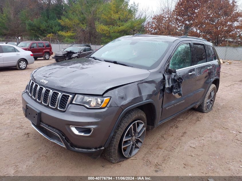 2017 Jeep Grand Cherokee Limited 4X4 VIN: 1C4RJFBT1HC768577 Lot: 40776794