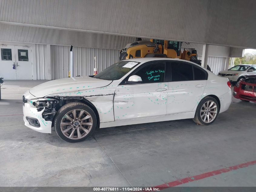 2018 BMW 320I VIN: WBA8E1G53JNU92245 Lot: 40776811