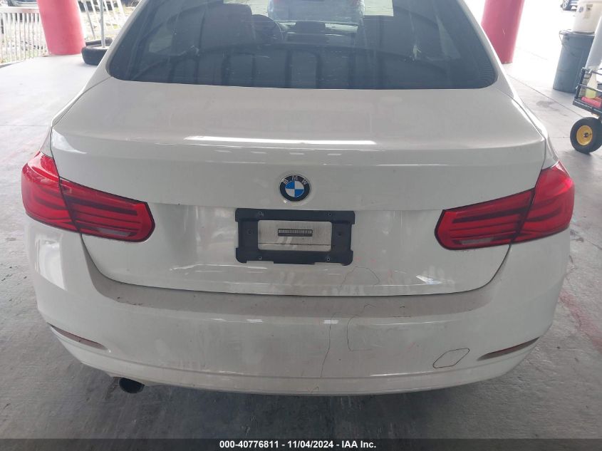 2018 BMW 320I VIN: WBA8E1G53JNU92245 Lot: 40776811