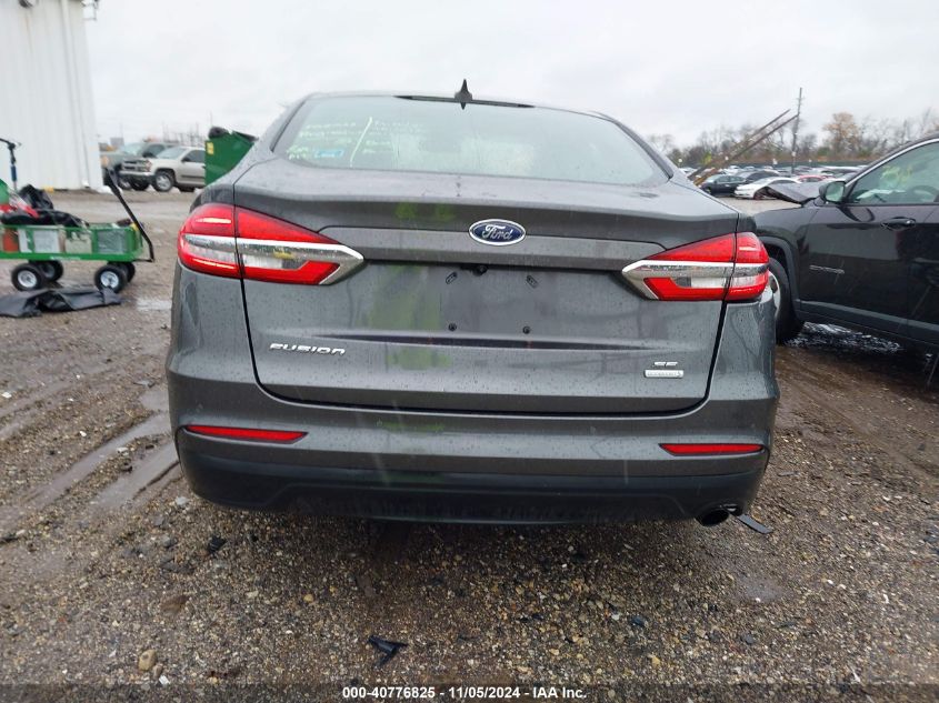 2020 Ford Fusion Se VIN: 3FA6P0HD6LR222601 Lot: 40776825