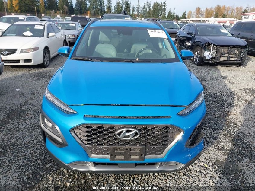 2019 Hyundai Kona Ultimate VIN: KM8K5CA58KU375597 Lot: 40776843