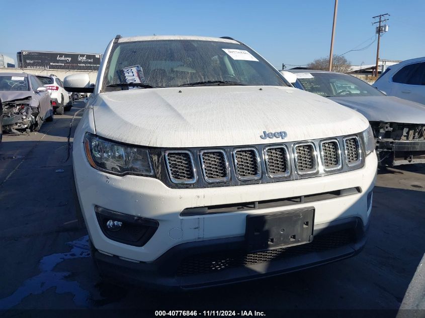 2018 Jeep Compass Latitude Fwd VIN: 3C4NJCBB2JT466536 Lot: 40776846